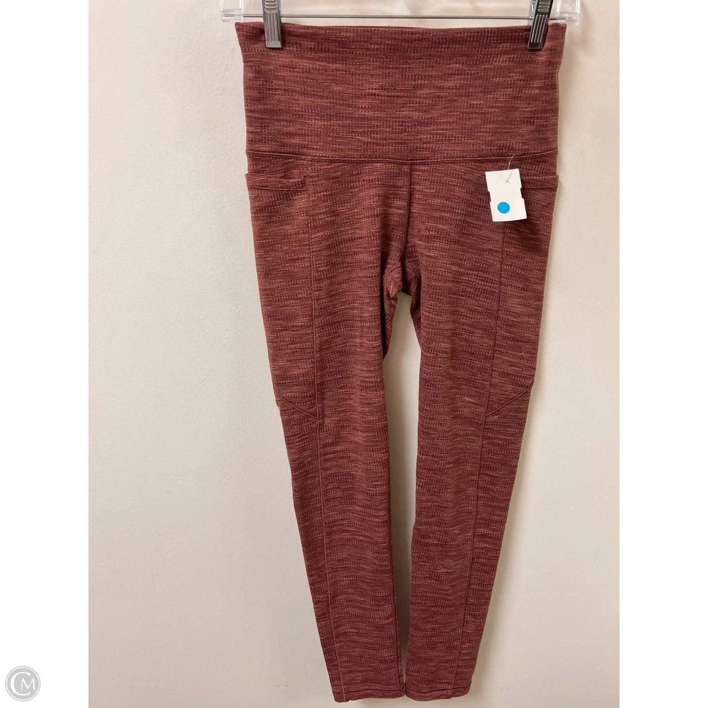 Athletic Leggings By Calia In Red, Size: S