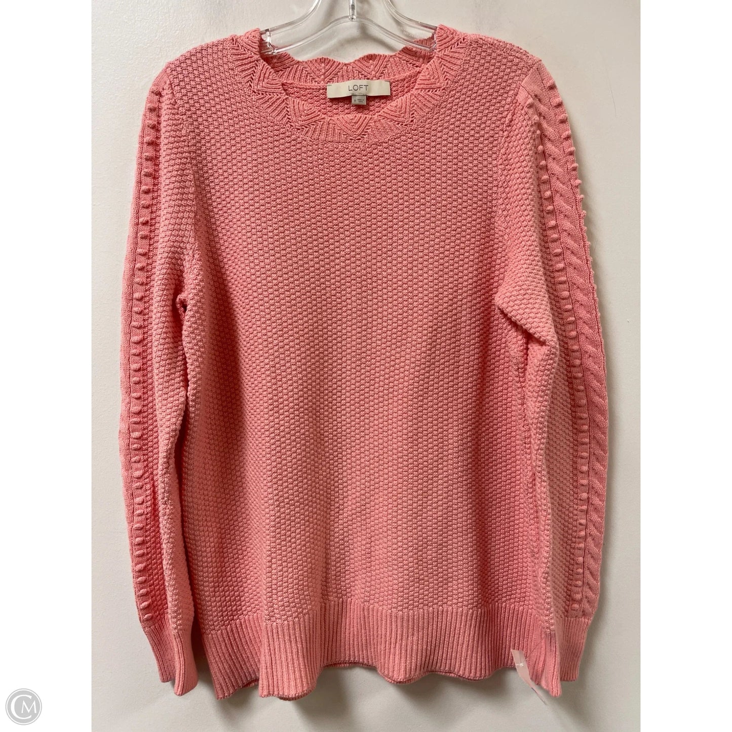 Sweater By Loft In Pink, Size: M