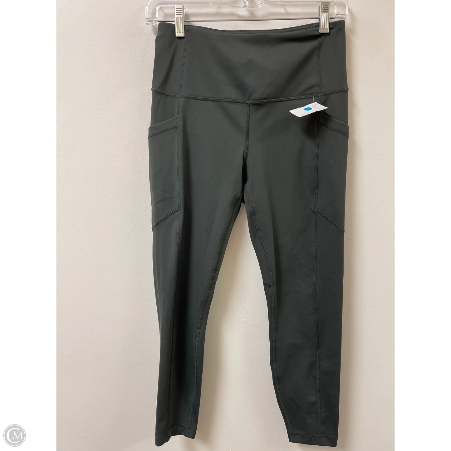 Athletic Leggings By 90 Degrees By Reflex In Grey, Size: M