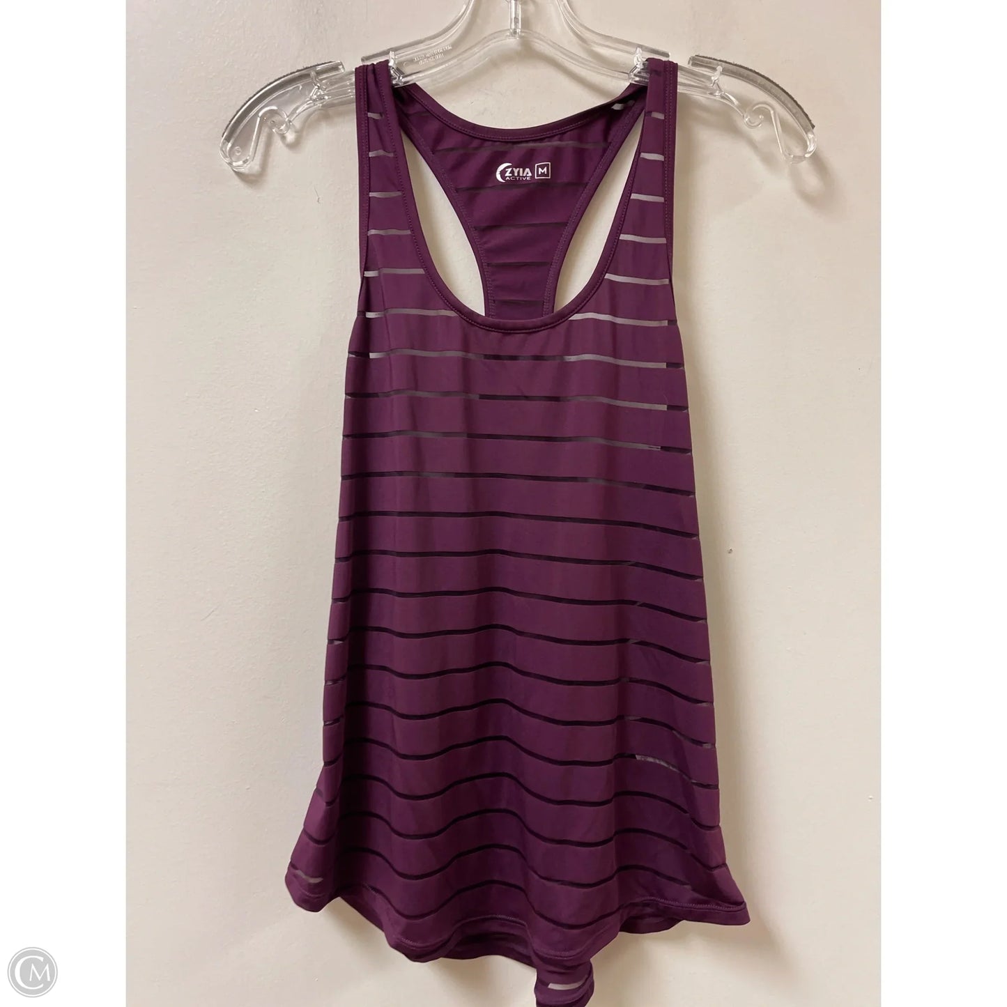 Athletic Tank Top By Zyia In Purple, Size: M
