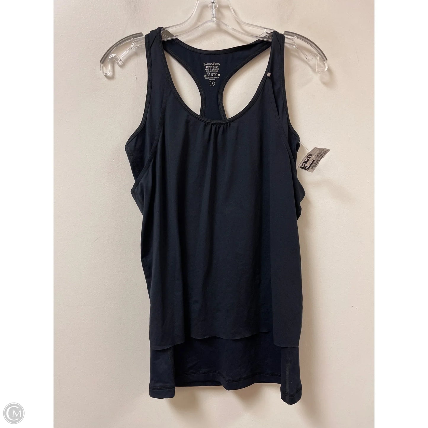 Athletic Tank Top By Sweaty Betty In Navy, Size: S