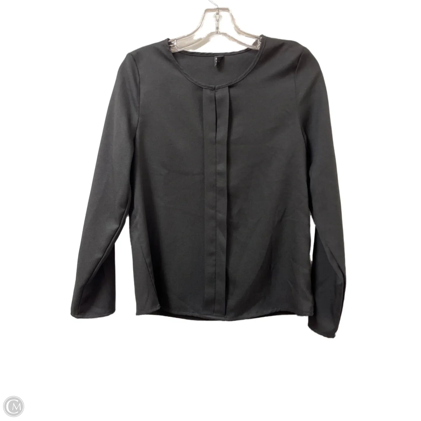 Top Long Sleeve By Shein In Black, Size: S
