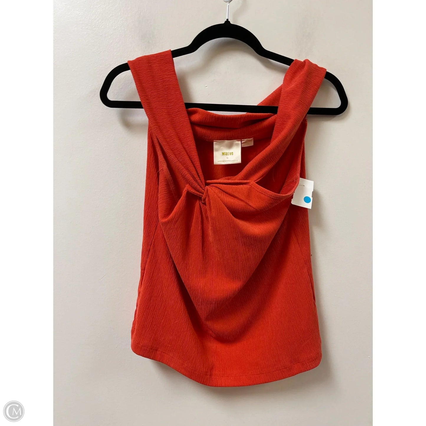 Top Sleeveless By Maeve In Orange, Size: L