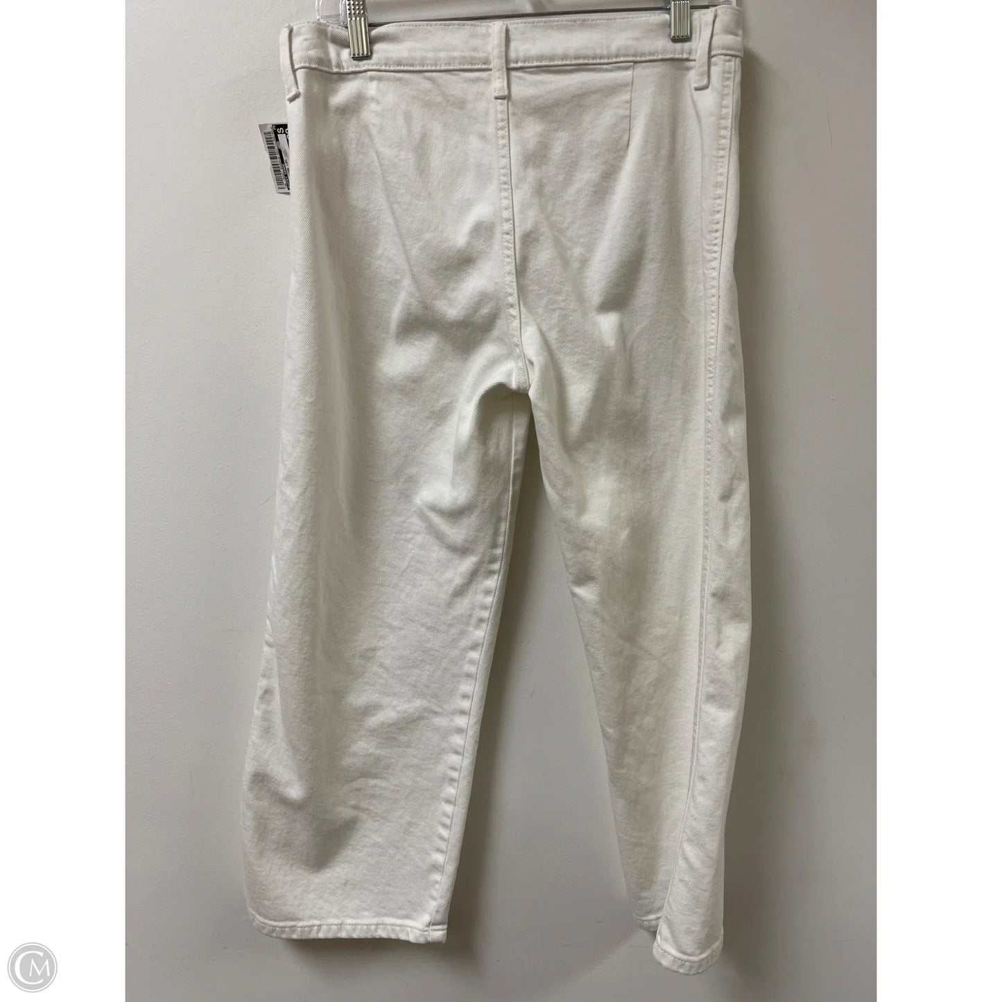 Pants Wide Leg By Lucky Brand In White Denim, Size: 8