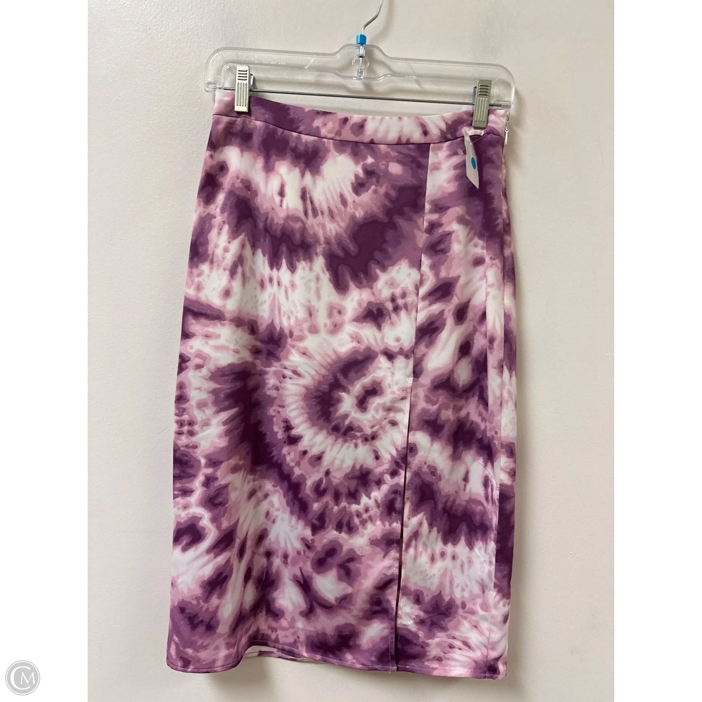 Skirt Midi By Bcbgeneration In Purple & White, Size: 0