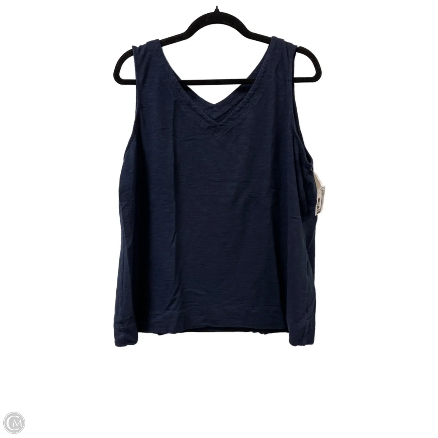 Tank Top By Chicos In Navy, Size: Xl