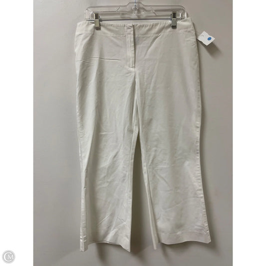 Pants Designer By Lafayette 148 In White, Size: 8