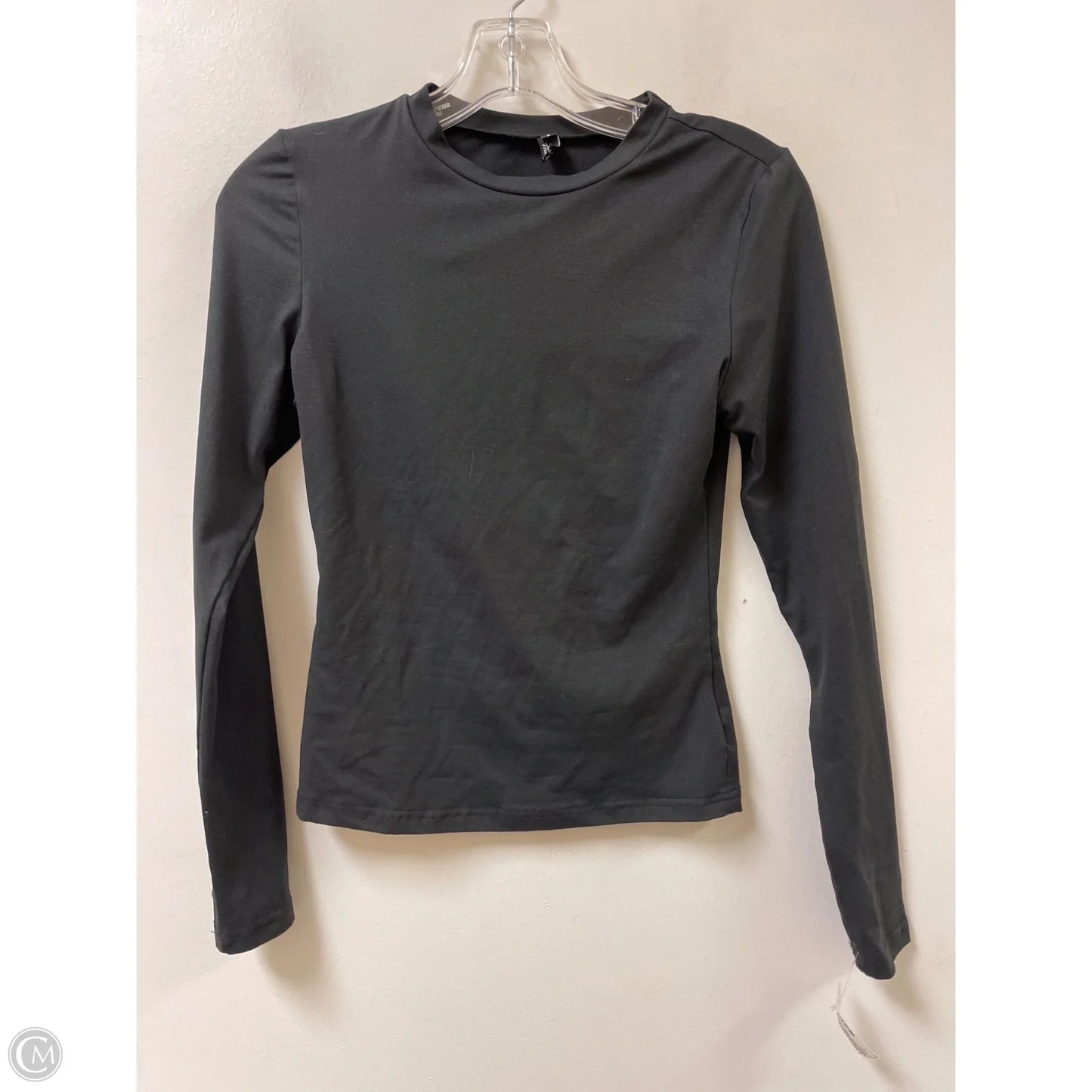 Top Long Sleeve By Clothes Mentor In Black, Size: S