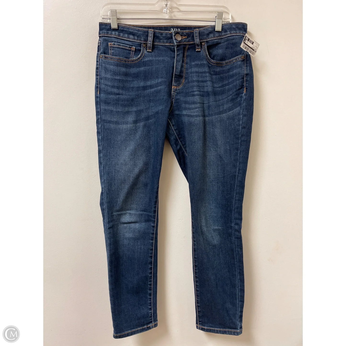 Jeans Skinny By Ana In Blue Denim, Size: 8