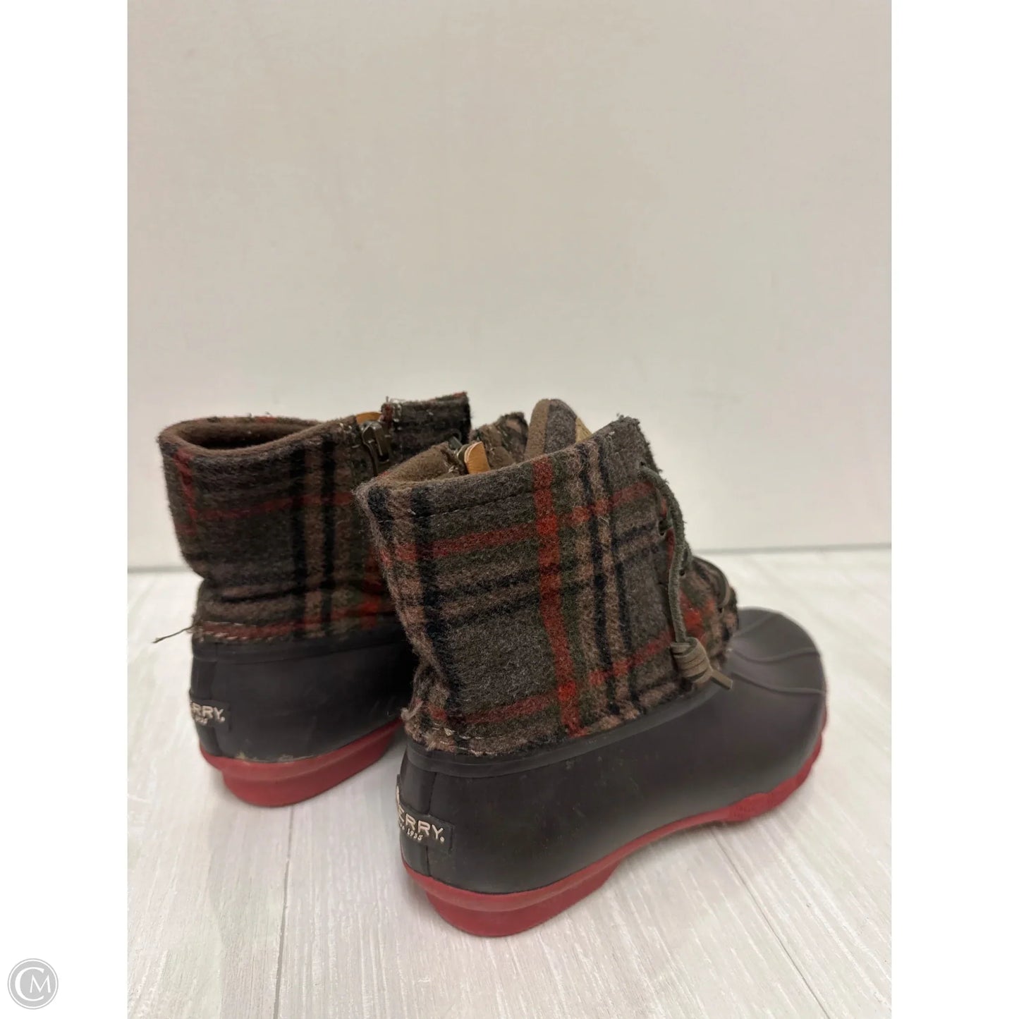 Boots Rain By Sperry In Brown, Size: 6.5