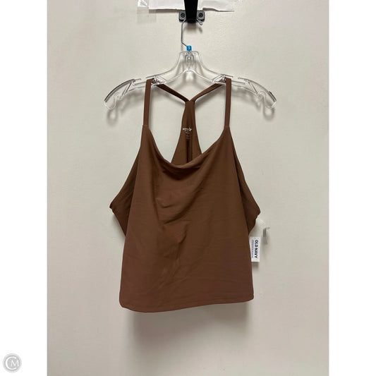Athletic Bra By Old Navy In Brown, Size: 4x