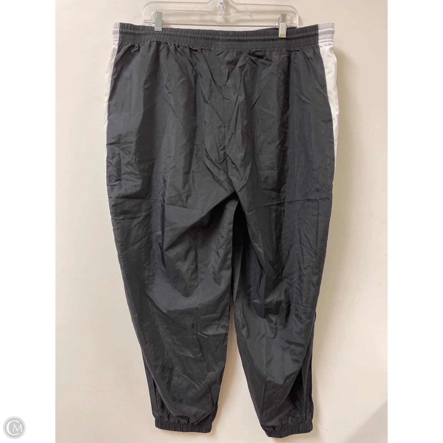 Athletic Pants By Reebok In Black & White, Size: 2x