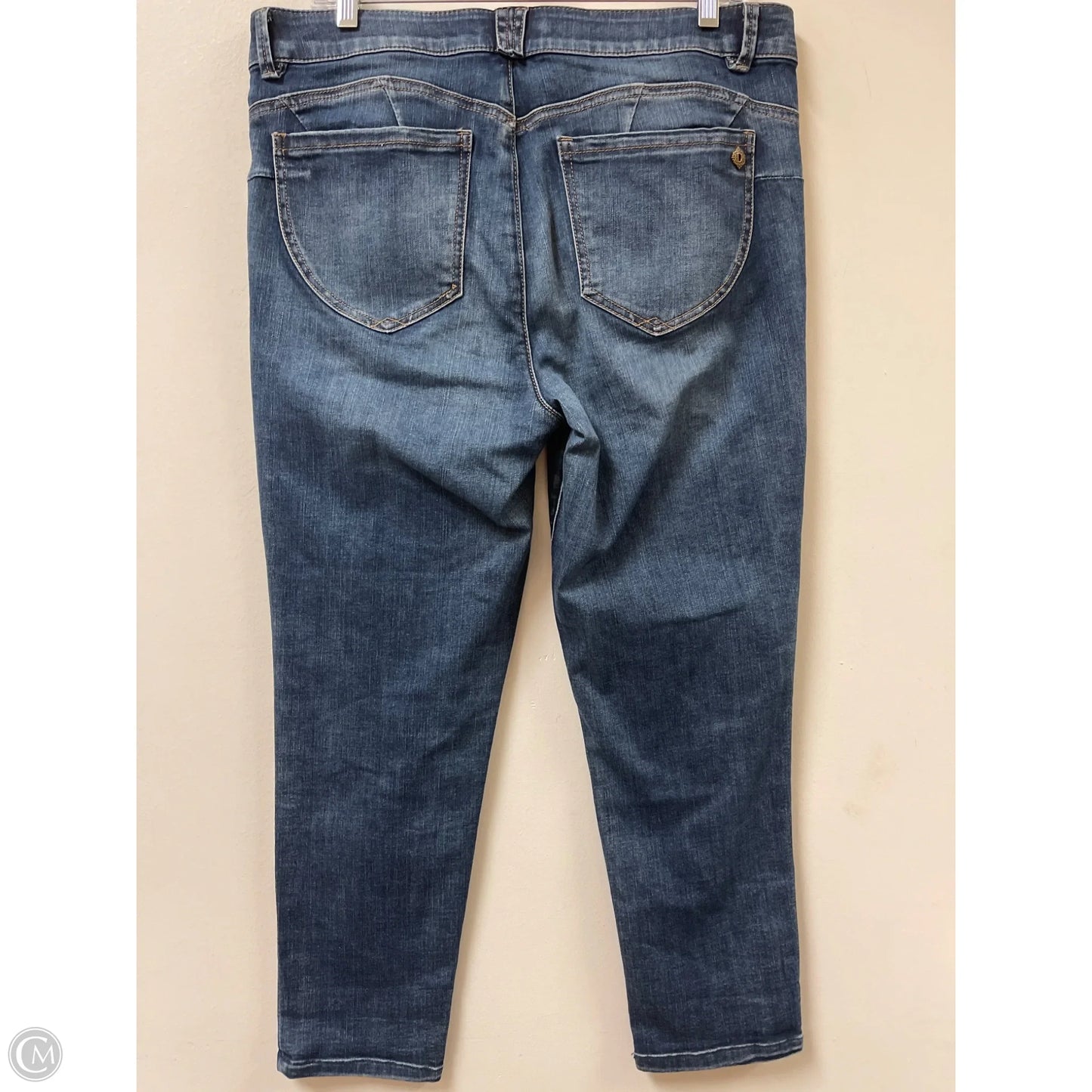 Jeans Skinny By Democracy In Blue Denim, Size: 14p