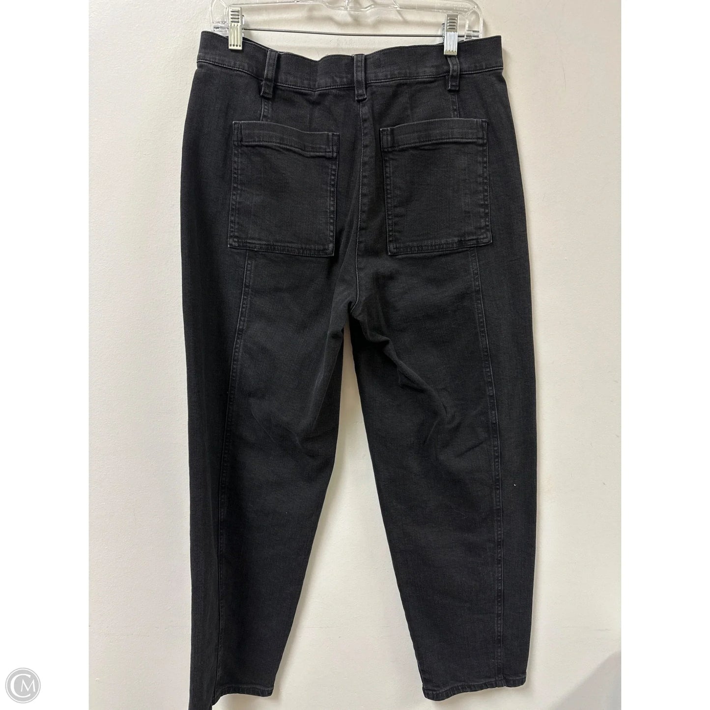 Jeans Wide Leg By Eileen Fisher In Grey Denim, Size: 4