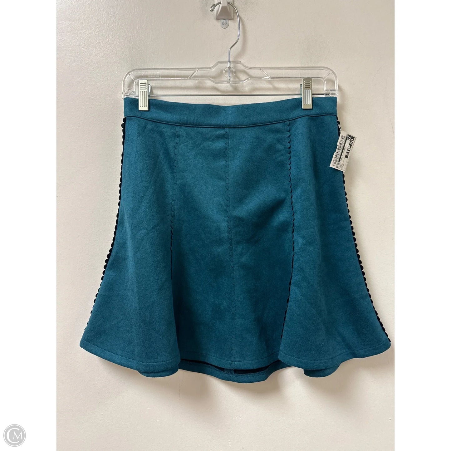 Skirt Mini & Short By Alya In Teal, Size: 8