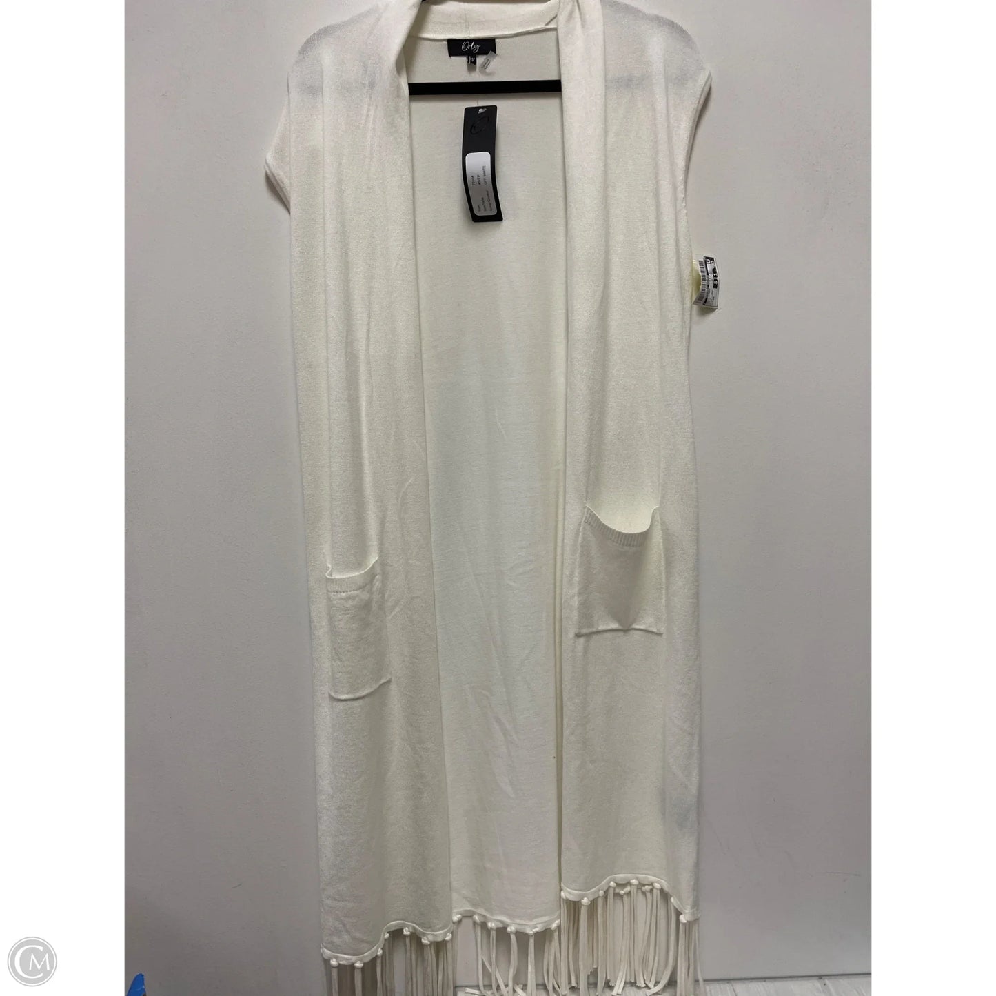 Vest Other By Clothes Mentor In White, Size: Xs