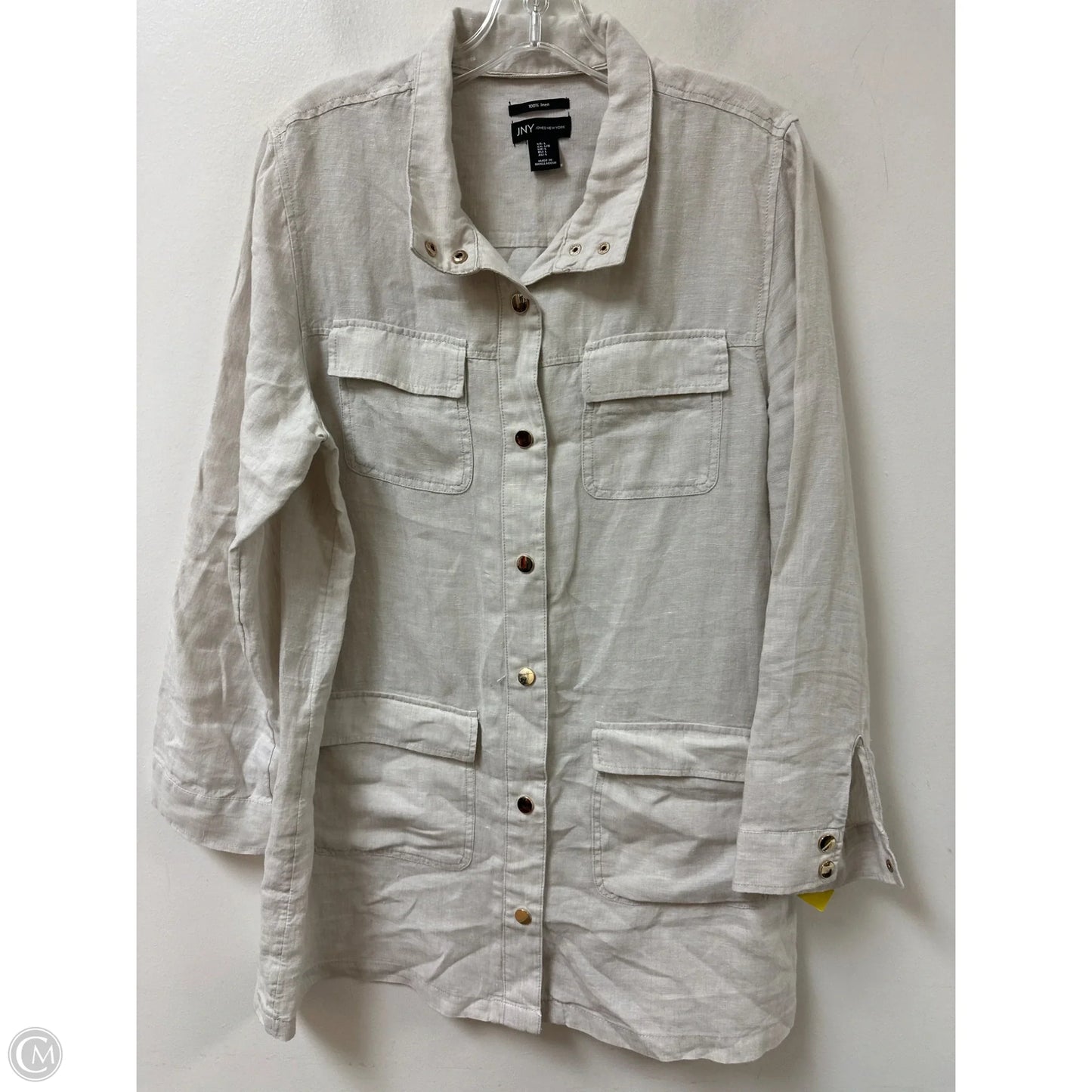 Jacket Other By Jones New York In Grey, Size: L