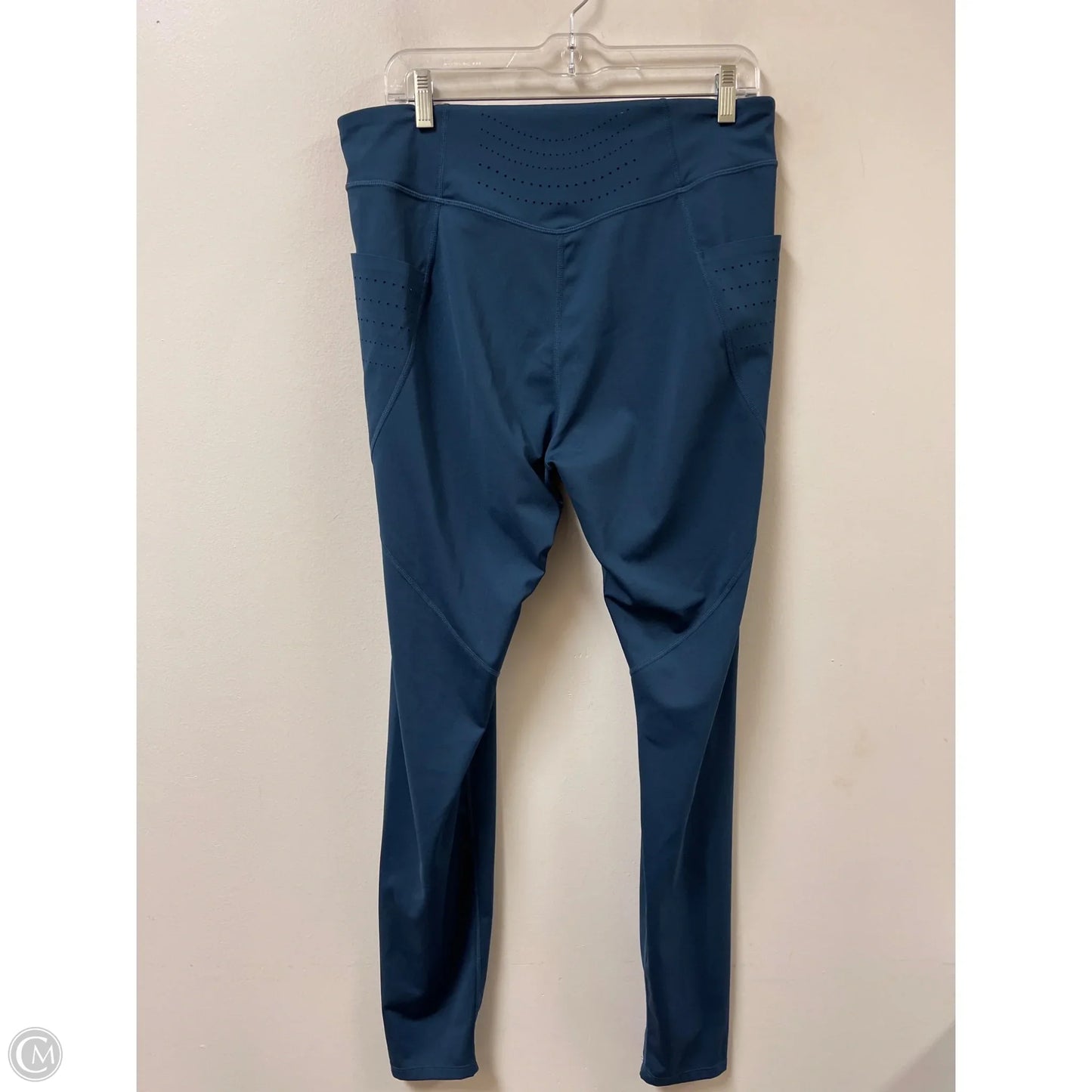 Athletic Leggings By Clothes Mentor In Blue, Size: Xl