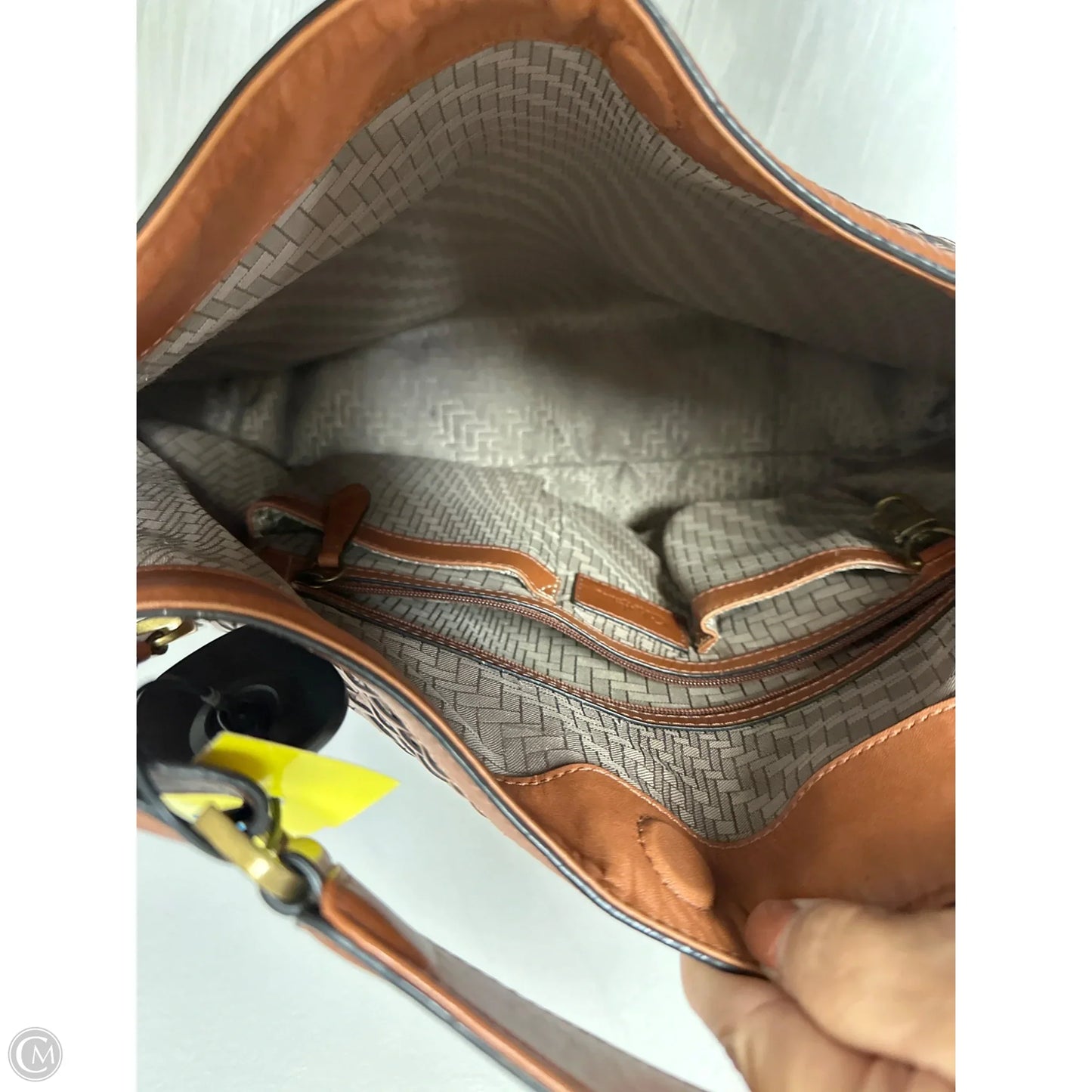 Handbag Leather By Cole-haan, Size: Large