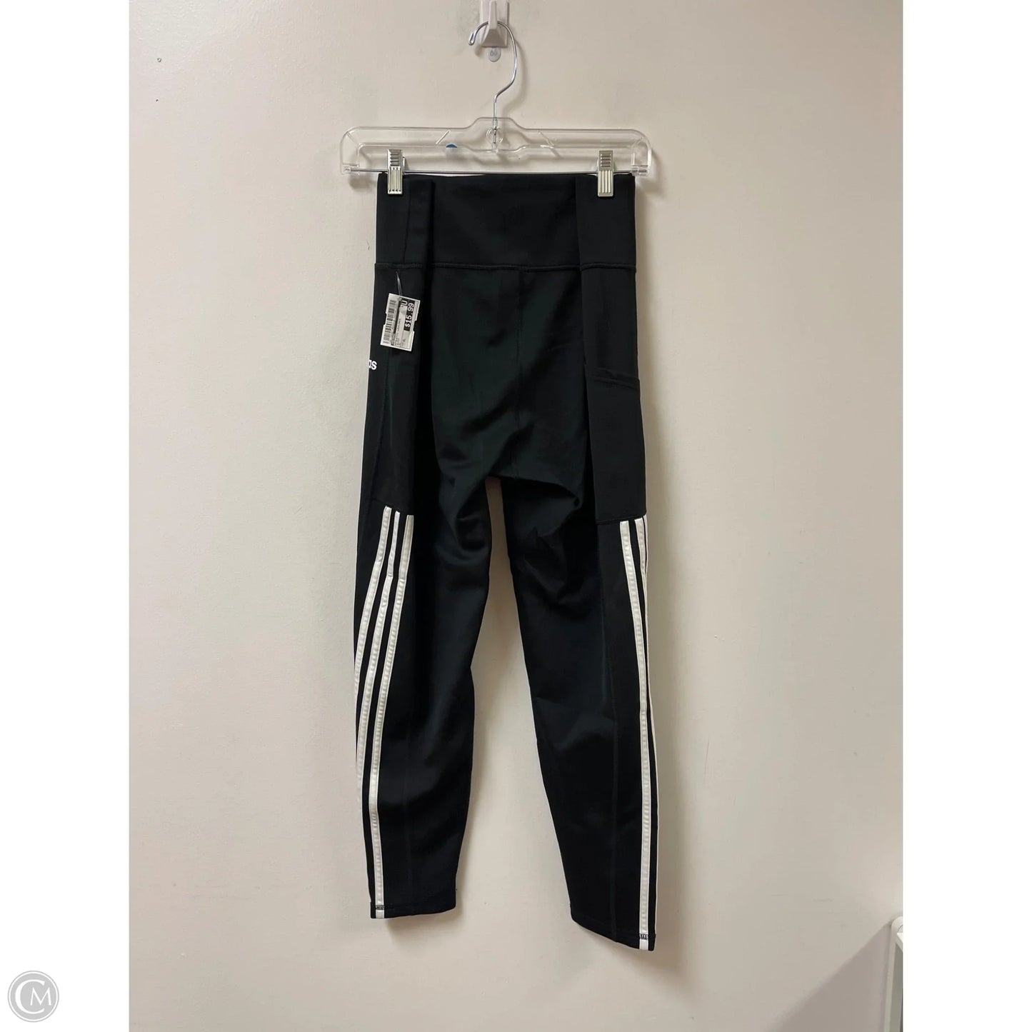 Athletic Leggings By Adidas In Black, Size: Xl