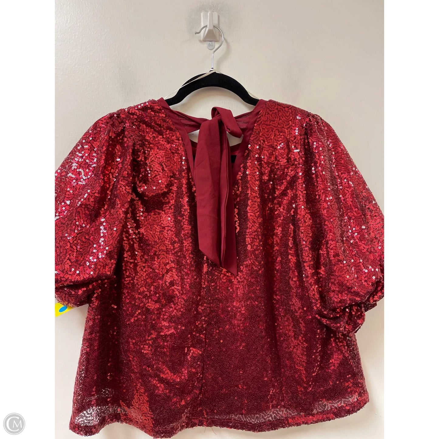 Top Short Sleeve By Umgee In Red, Size: M