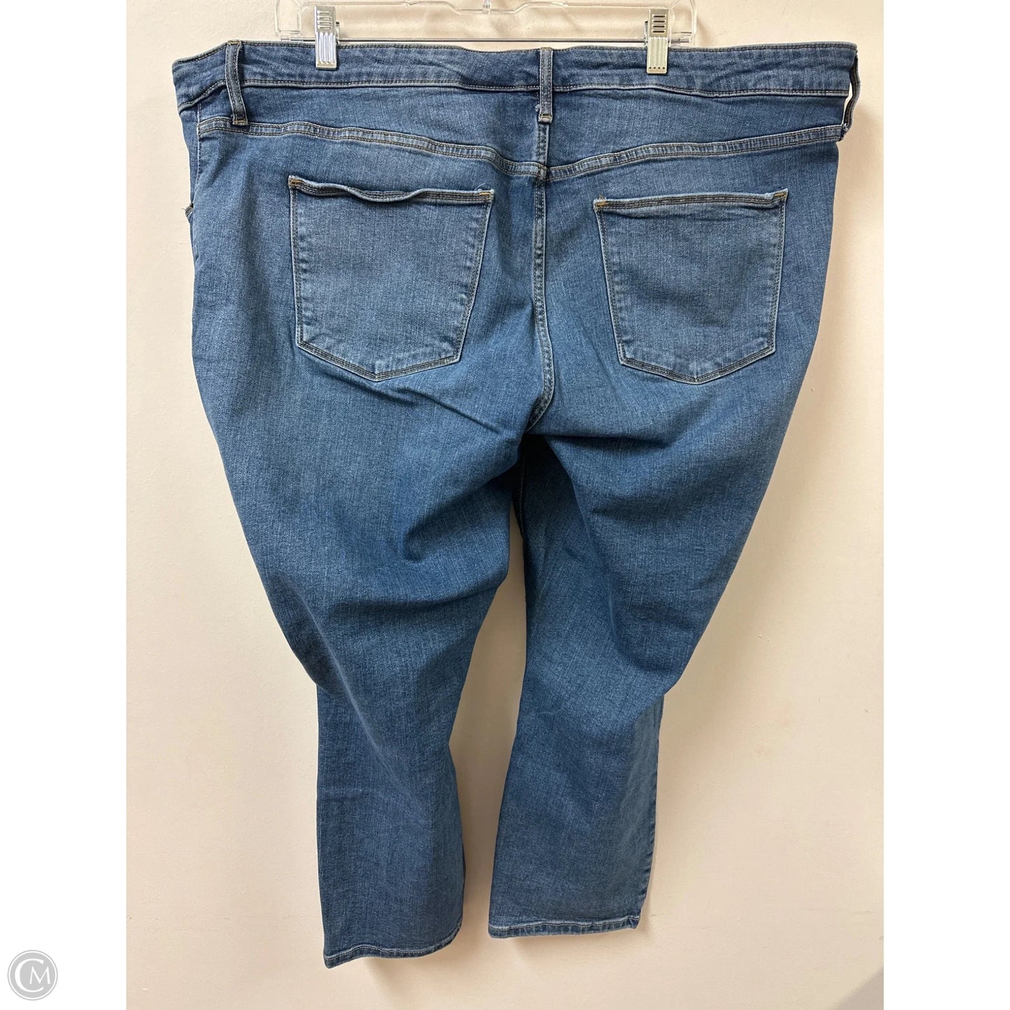 Jeans Skinny By Universal Thread In Blue Denim, Size: 22