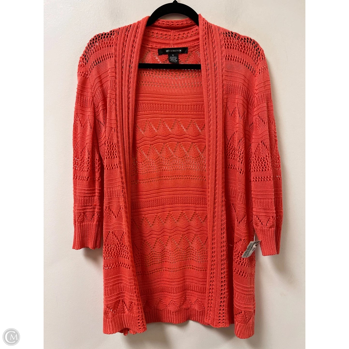 Sweater By 89th And Madison In Coral, Size: M