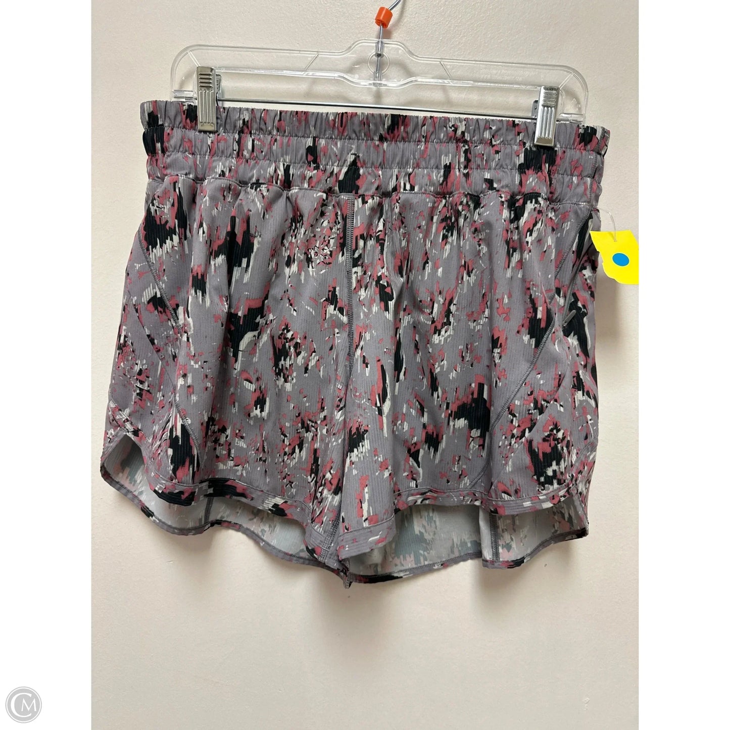 Athletic Shorts By Lululemon In Grey, Size: 12