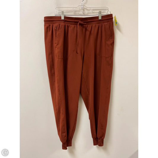 Athletic Pants By Rachel Zoe In Brown, Size: Xl