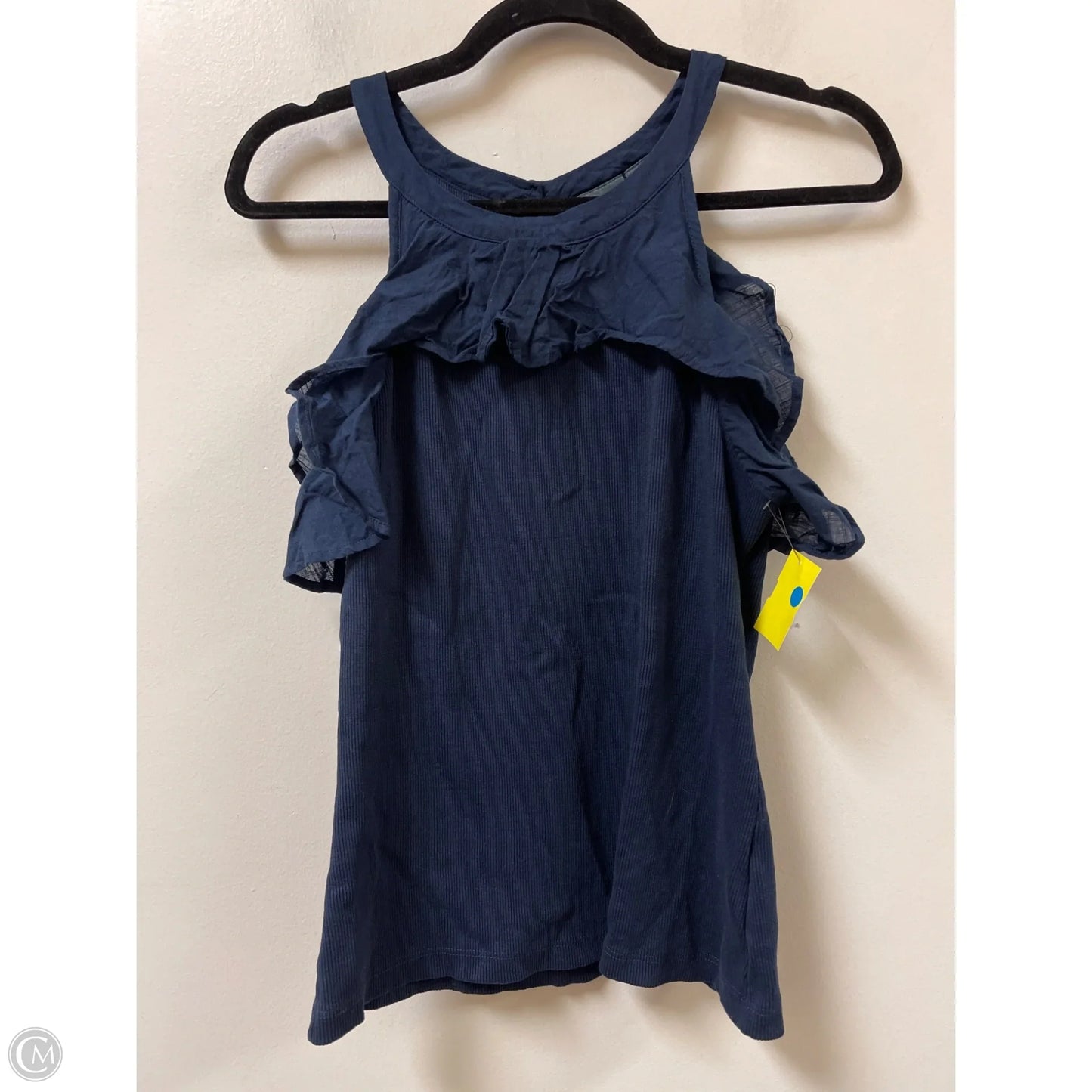 Top Sleeveless By Maeve In Navy, Size: M