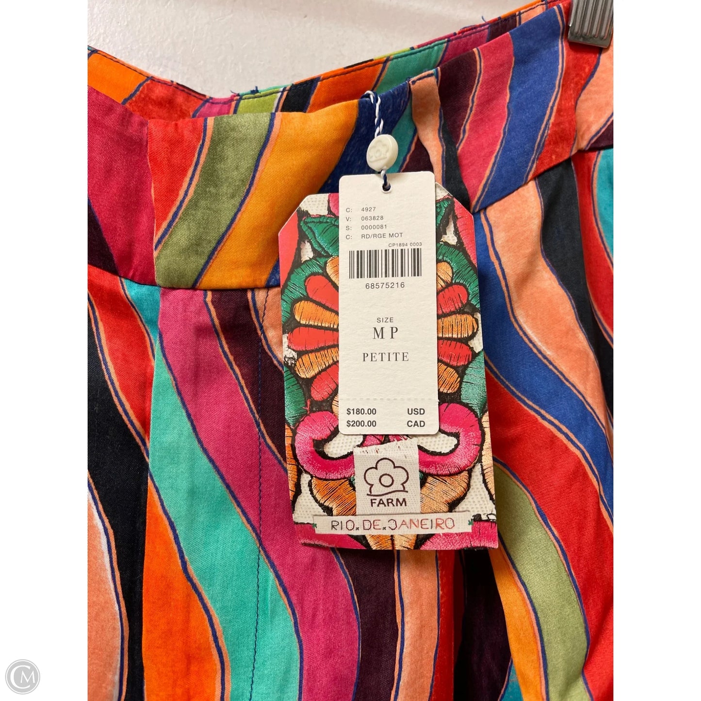 Pants Wide Leg By Farm Rio In Multi-colored, Size: 8p