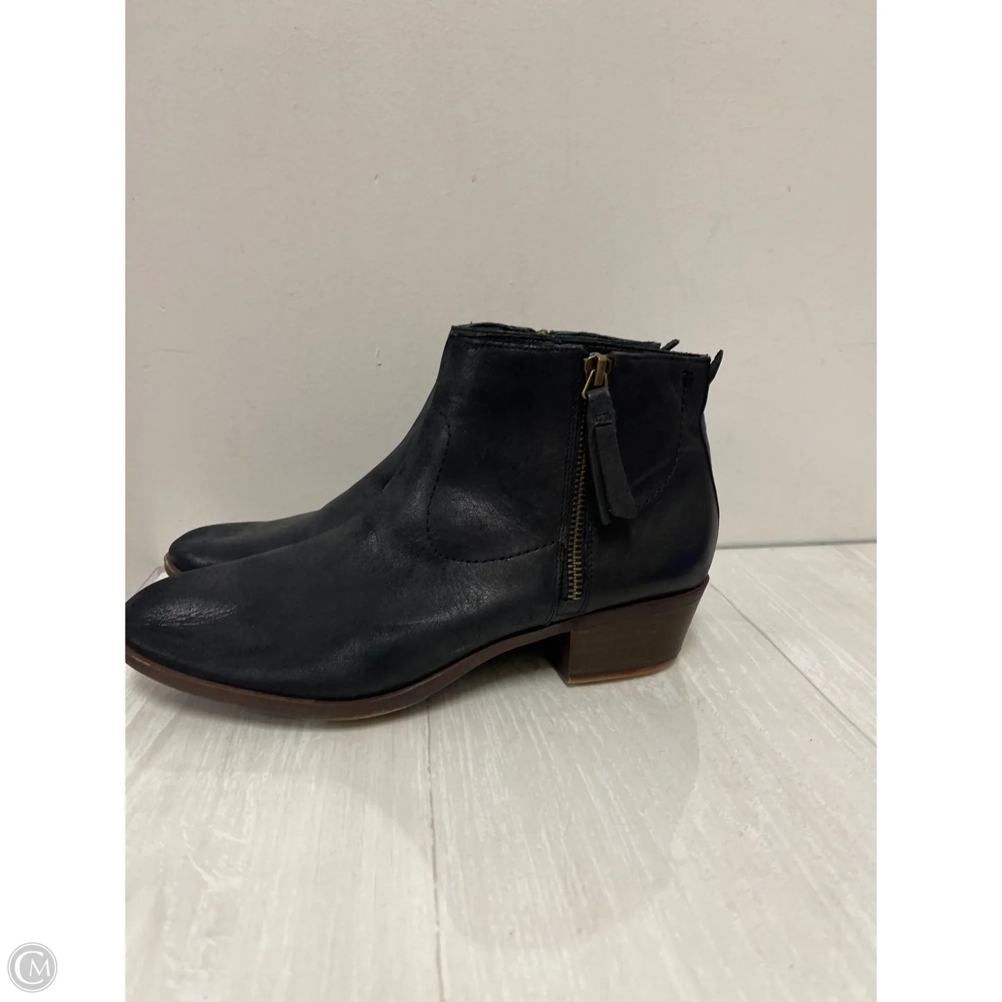 Boots Ankle Flats By Lucky Brand In Black, Size: 8.5