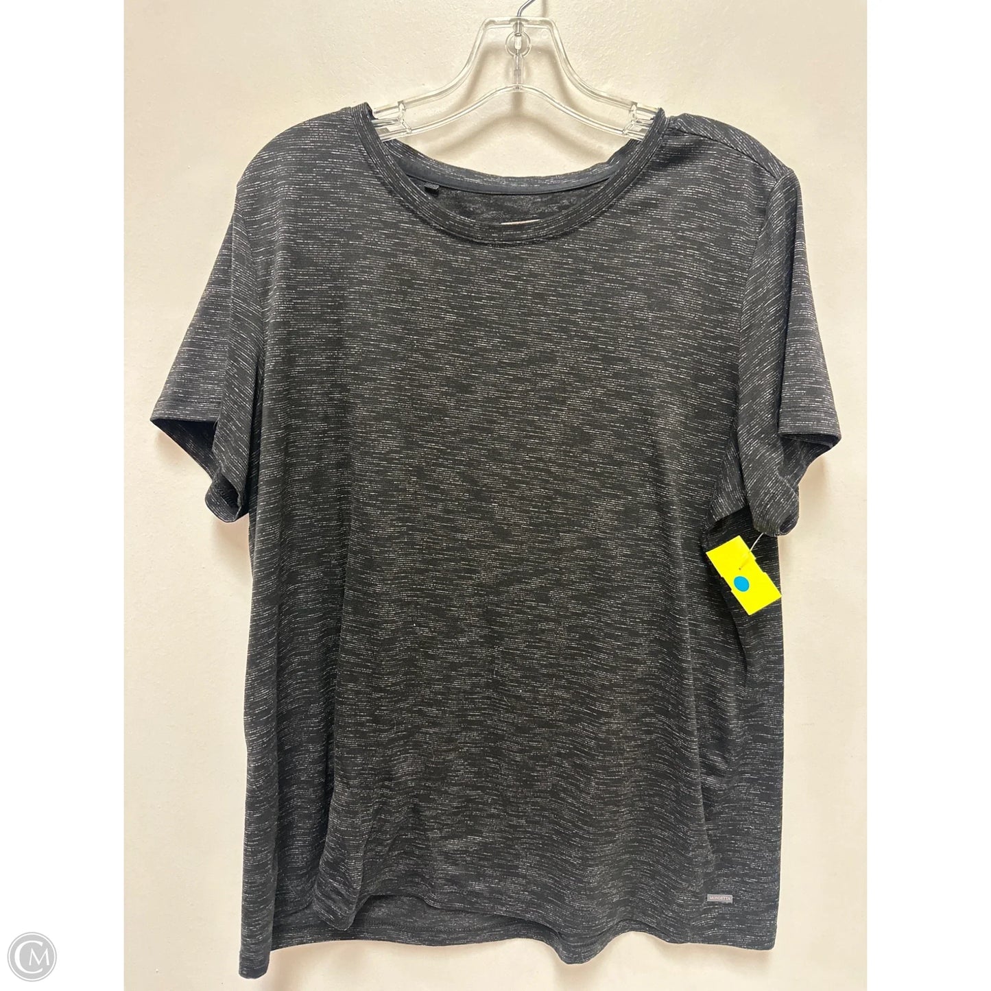 Athletic Top Short Sleeve By Mondetta In Grey, Size: Xl