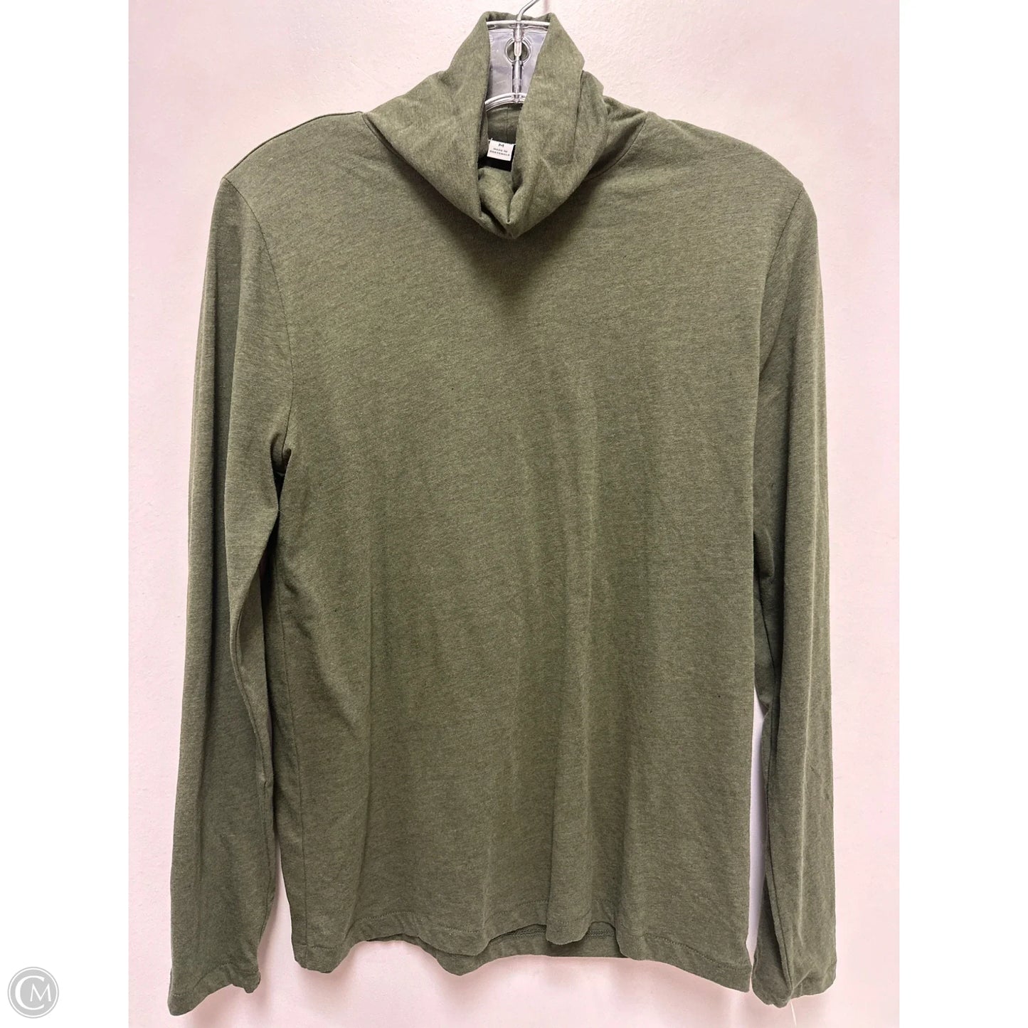 Top Long Sleeve By J. Crew In Green, Size: M