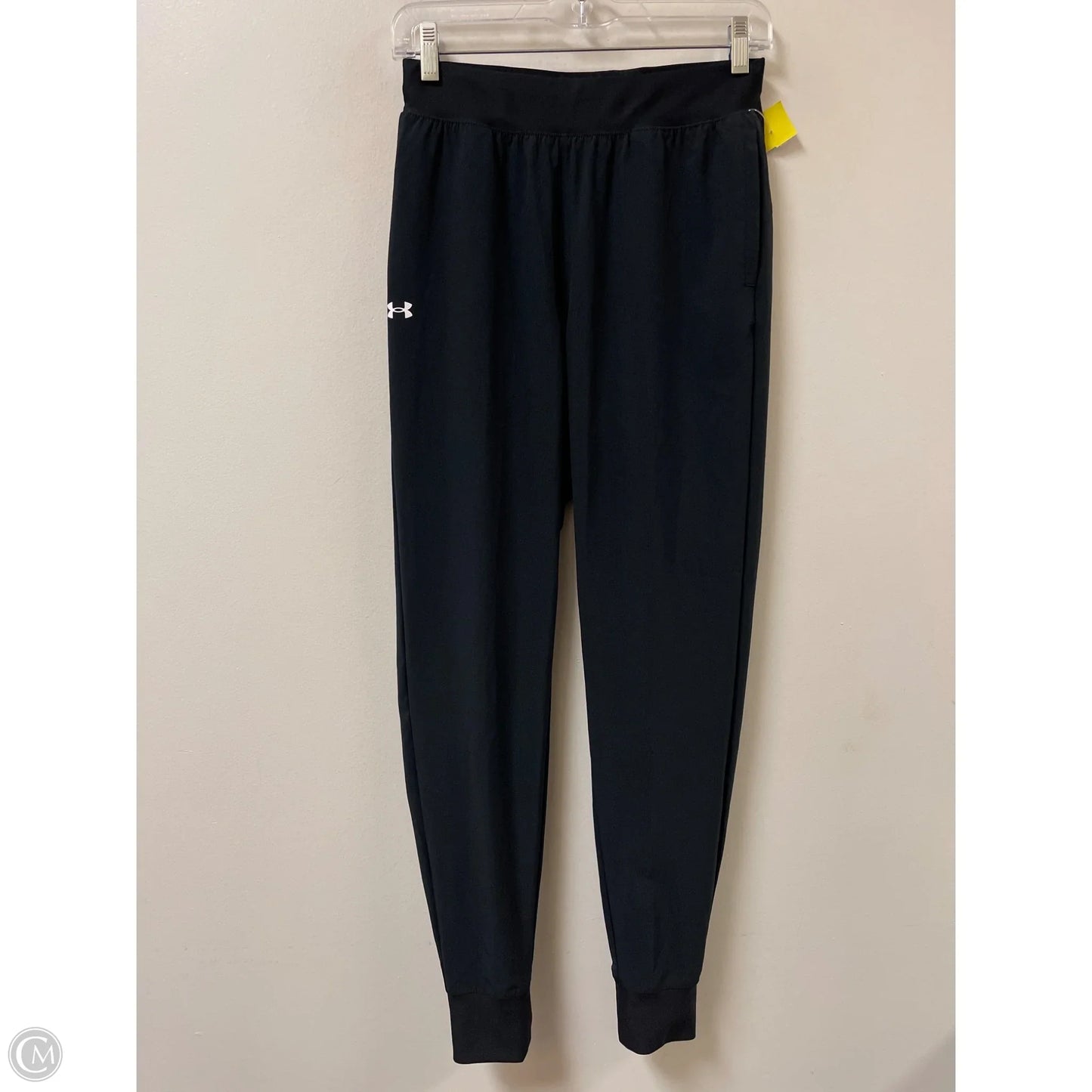 Athletic Pants By Under Armour In Black, Size: Xs