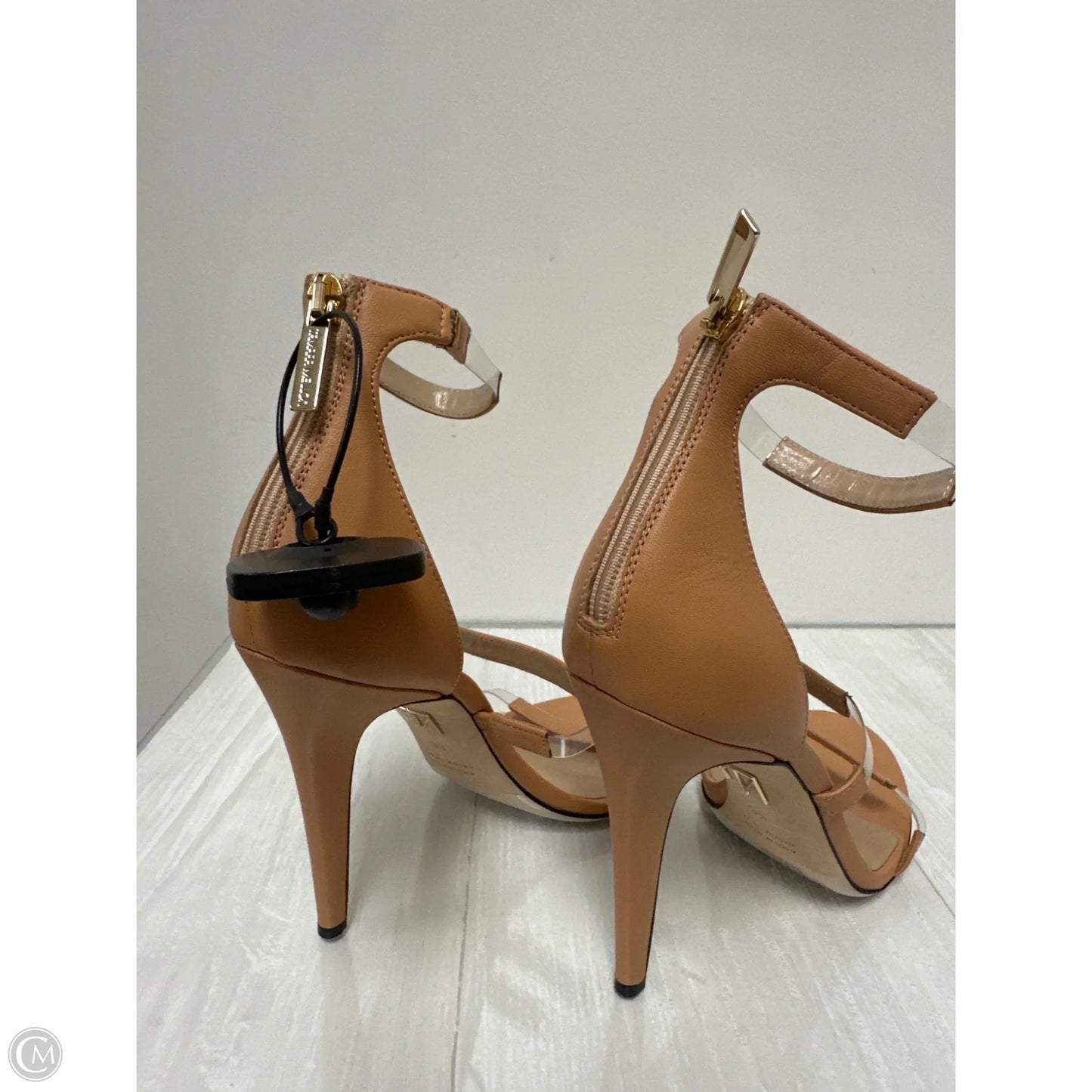 Sandals Heels Stiletto By Cma In Cream, Size: 8.5