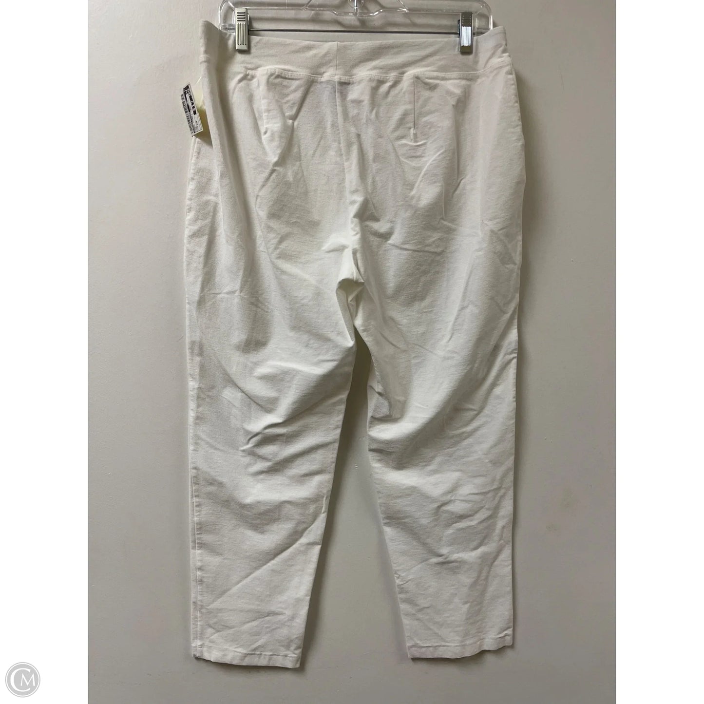 Pants Other By Eileen Fisher In White, Size: 12p