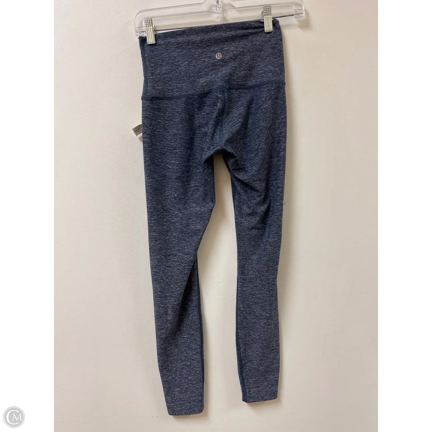 Athletic Leggings By Lululemon In Navy, Size: 4