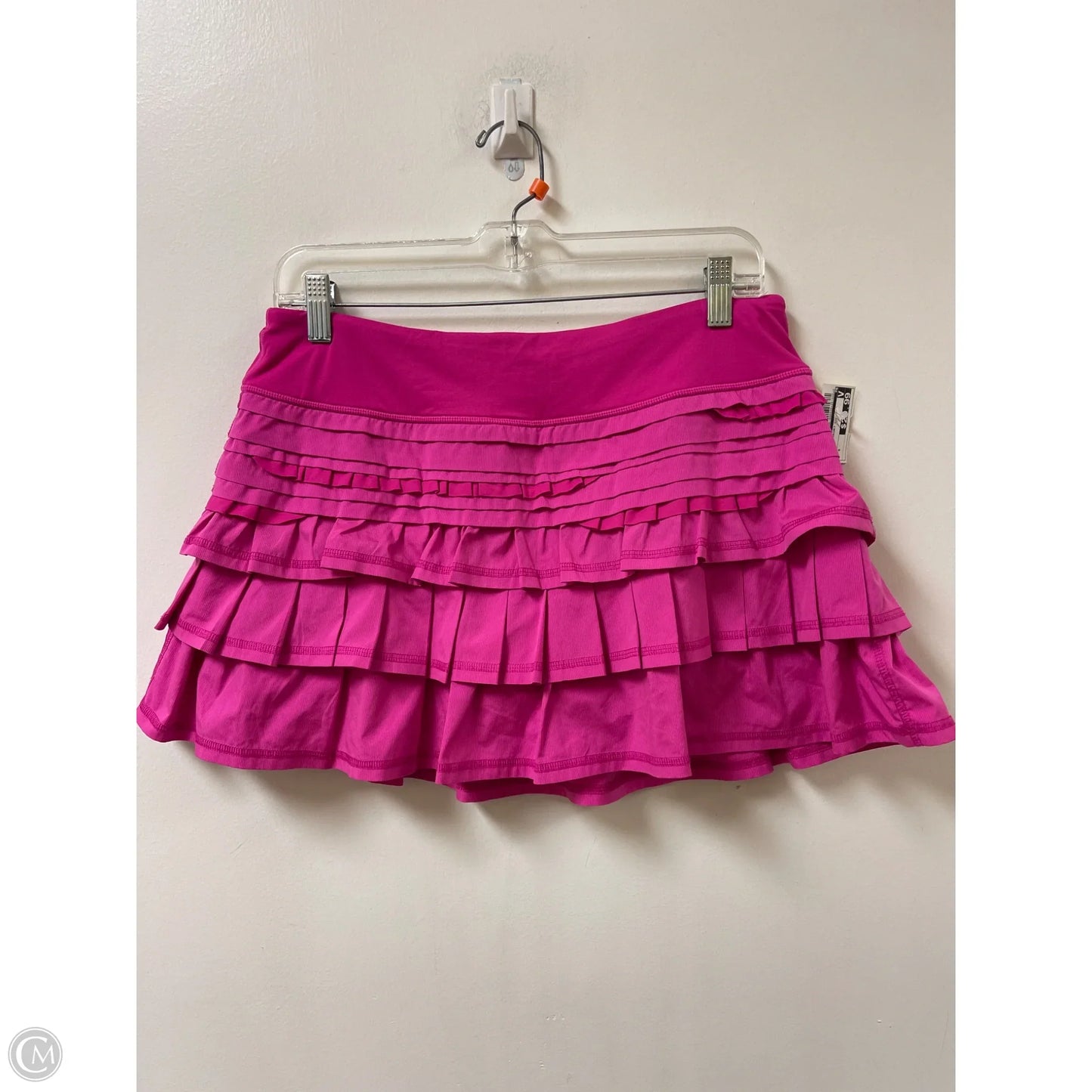 Athletic Skort By Lululemon In Pink, Size: 8