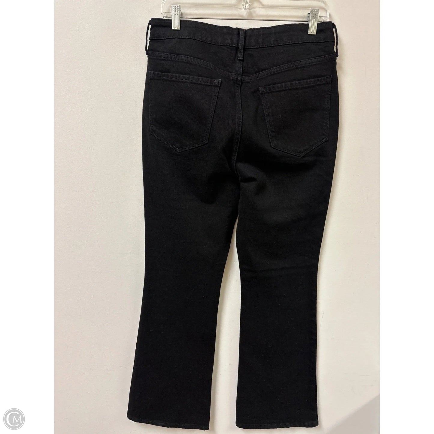 Jeans Flared By Old Navy In Black Denim, Size: 12