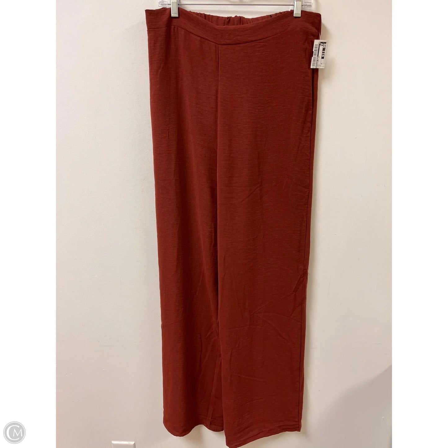 Pants Wide Leg By Fashion Nova In Brown, Size: 16