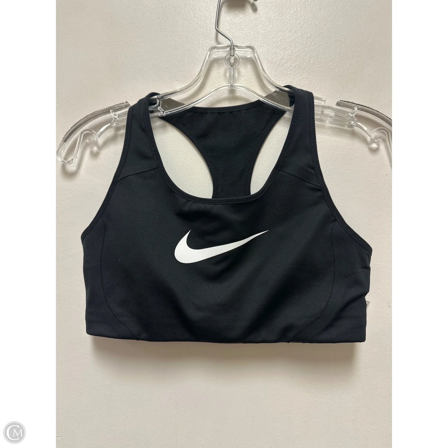 Athletic Bra By Nike In Black, Size: M