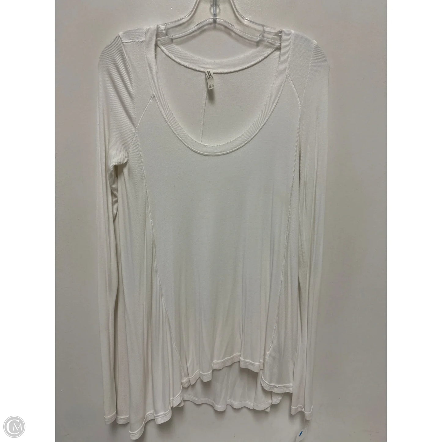 Tunic Long Sleeve By Free People In White, Size: Xs