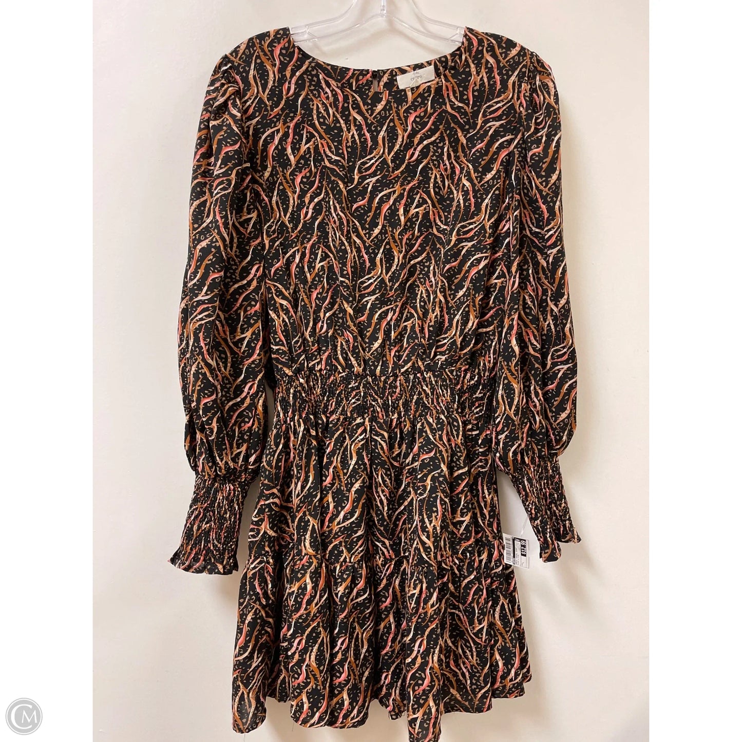 Dress Casual Short By Entro In Black & Pink, Size: L