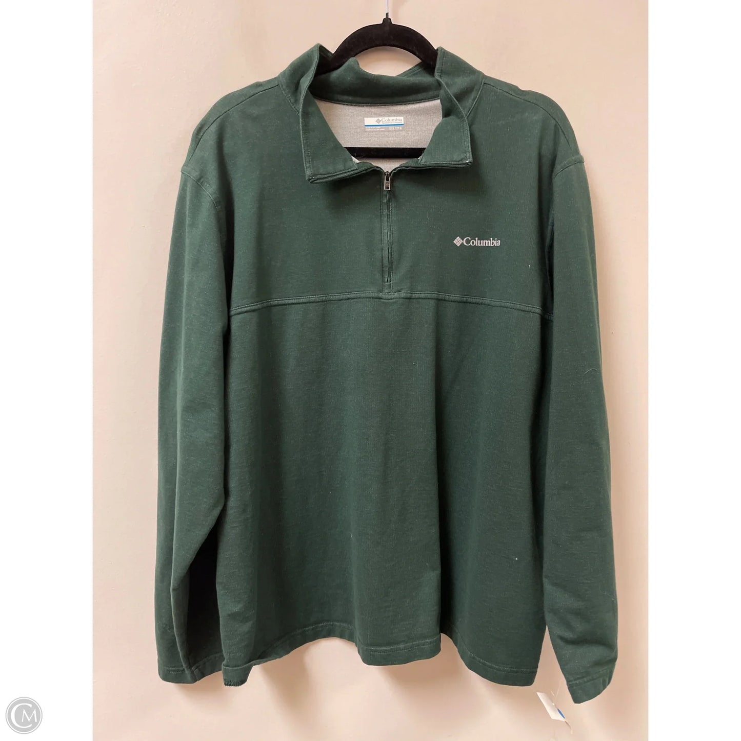 Sweatshirt Collar By Columbia In Green, Size: 1x