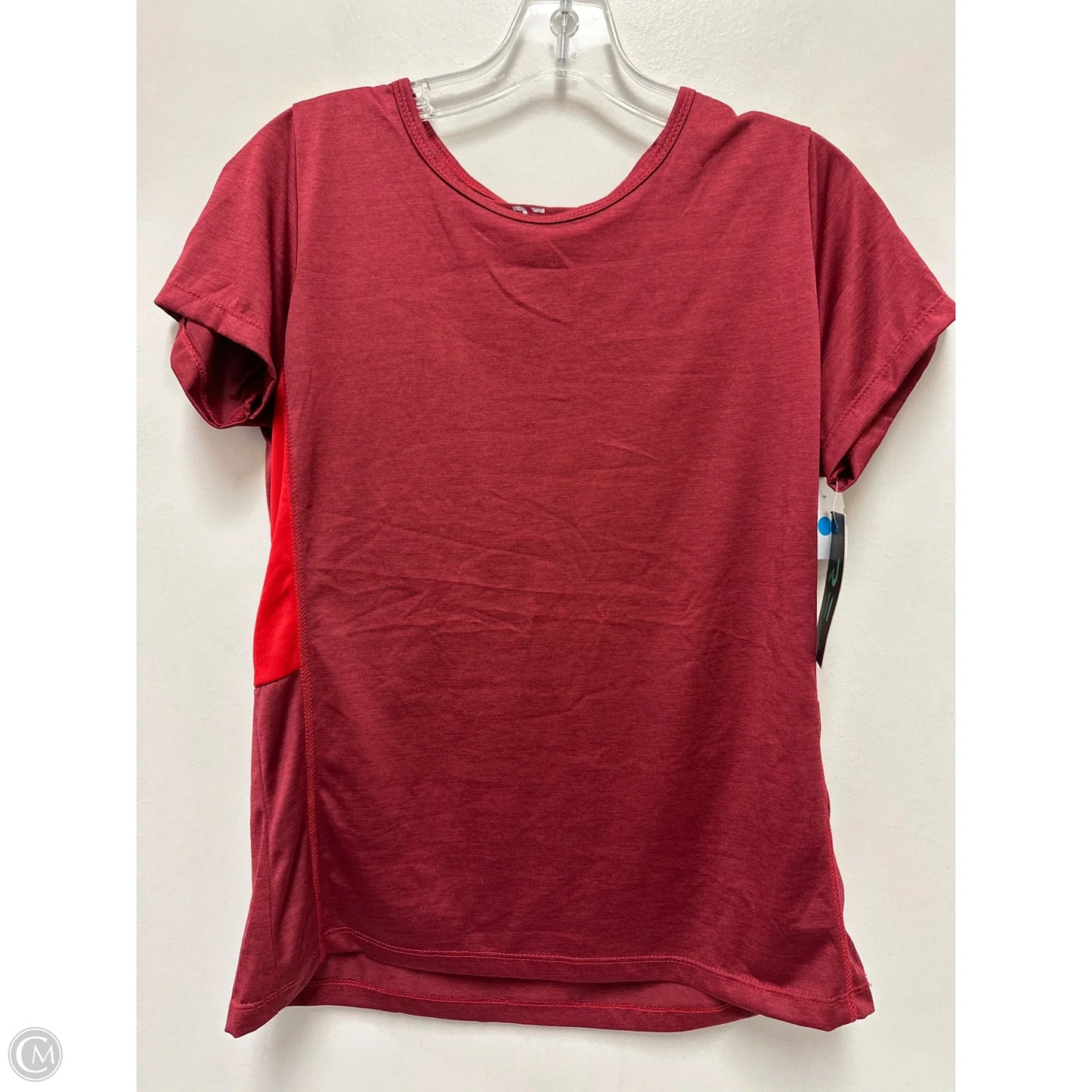 Athletic Top Short Sleeve By Clothes Mentor In Red, Size: L
