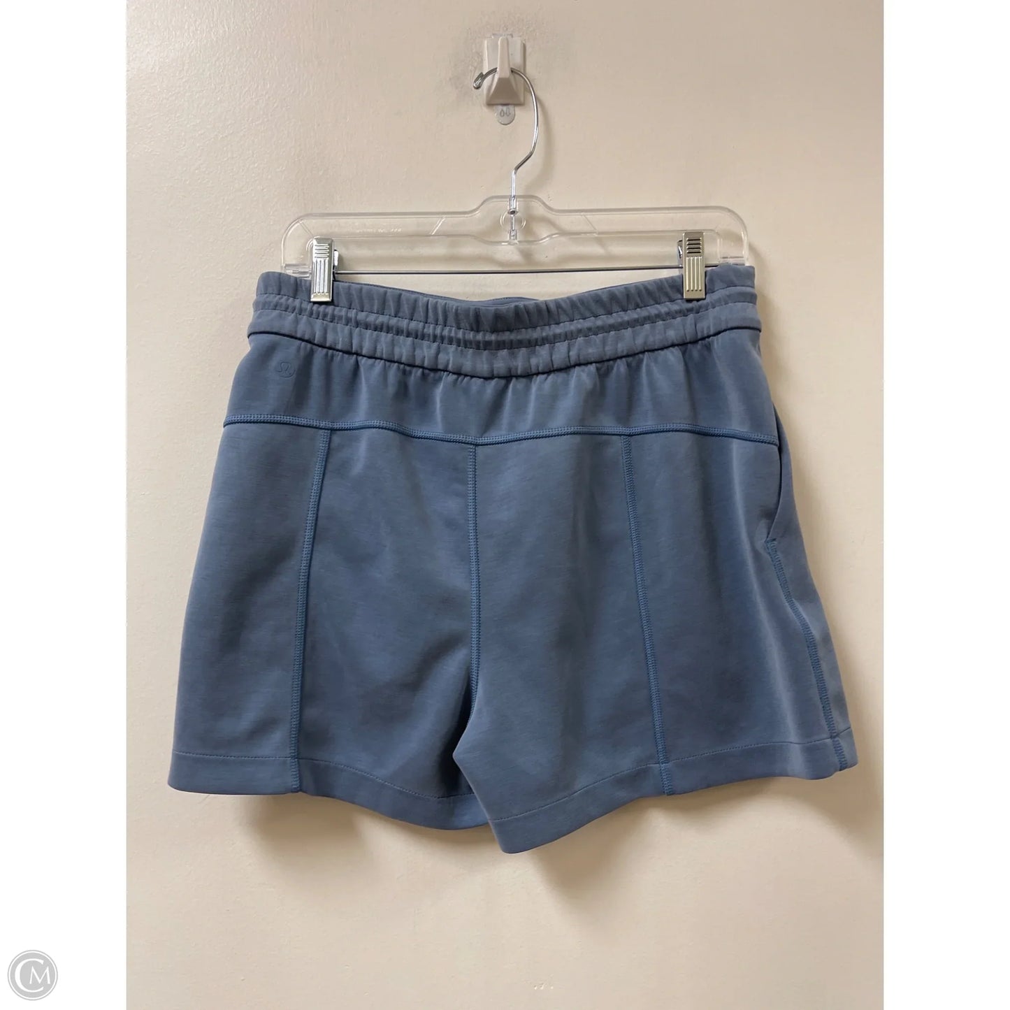 Athletic Shorts By Lululemon In Blue, Size: 8