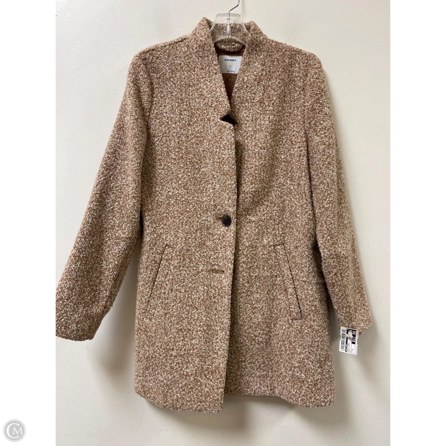 Coat Other By Old Navy In Brown & White, Size: S