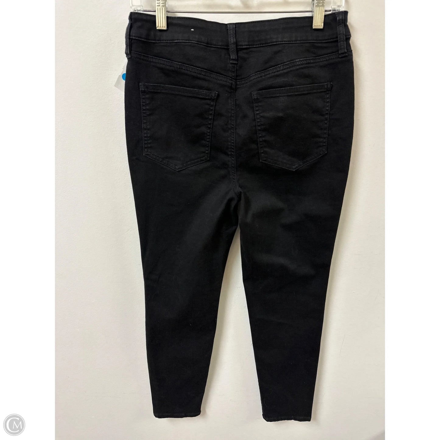 Jeans Skinny By Chicos In Black Denim, Size: 6