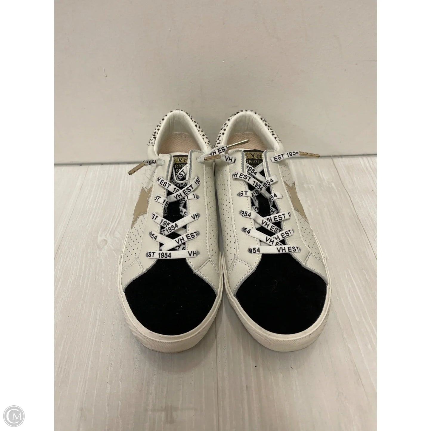 Shoes Sneakers By Vintage Havana In Black & White, Size: 10